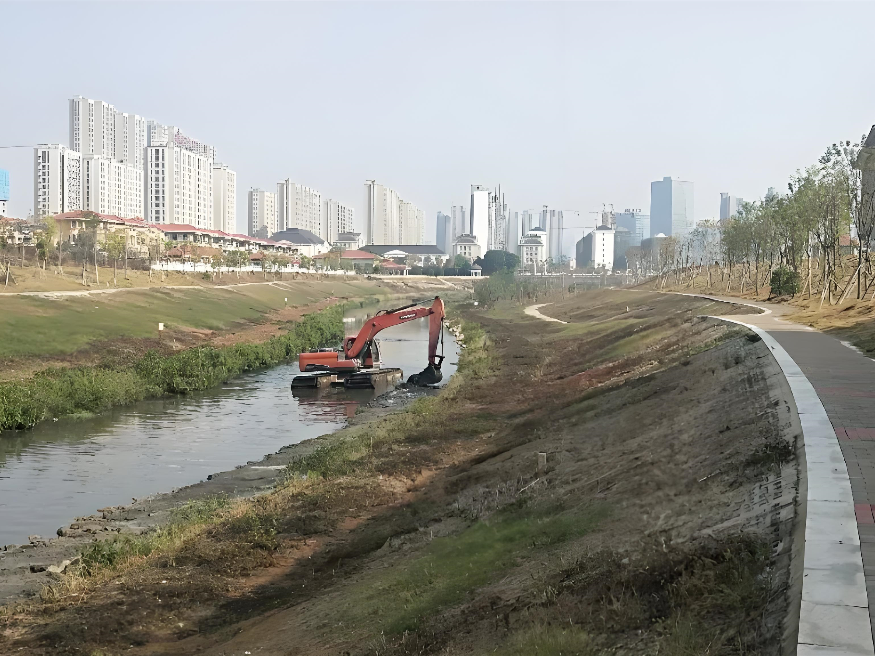上海青浦區挖機清淤施工隊-沼澤地清淤后如何防止再次淤積？